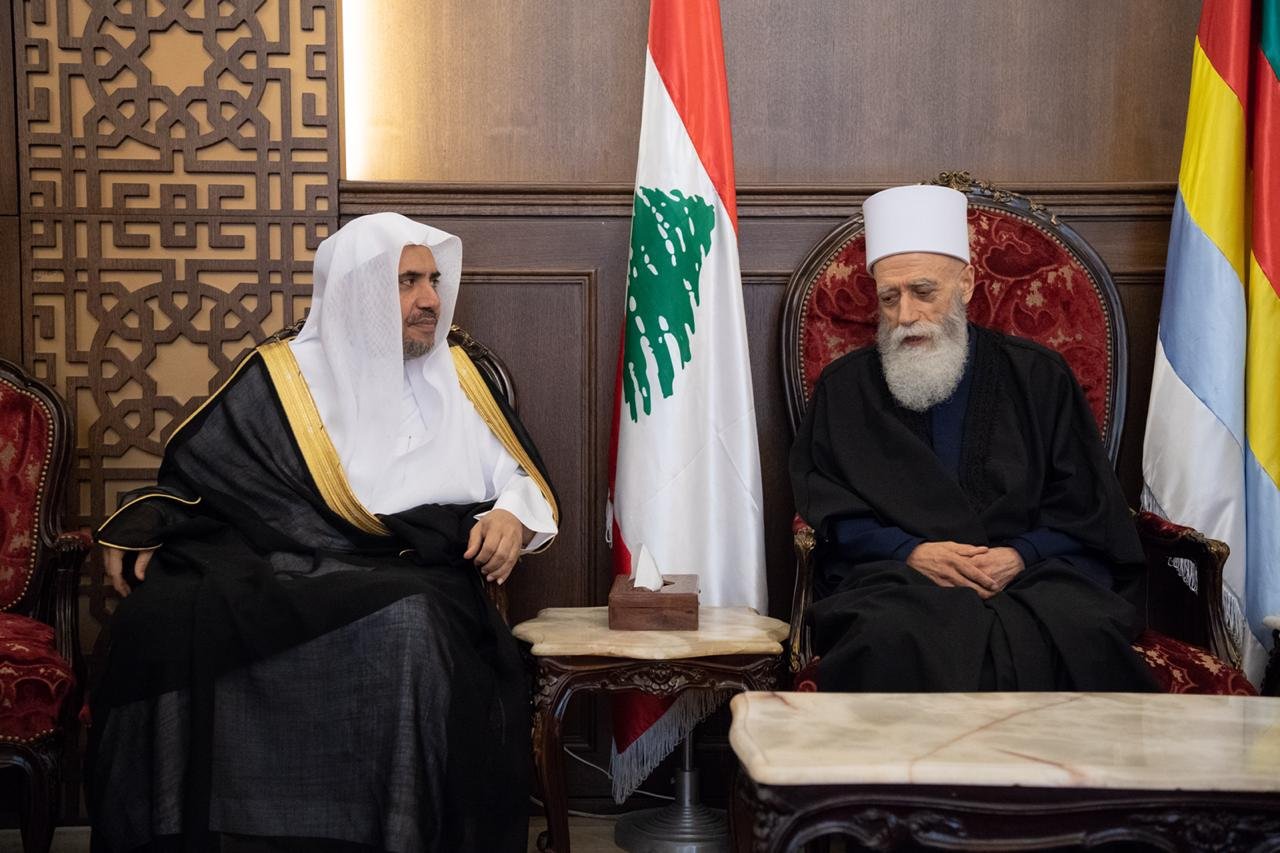 الشيخ نعيم حسن يستقبل د.العيسى.