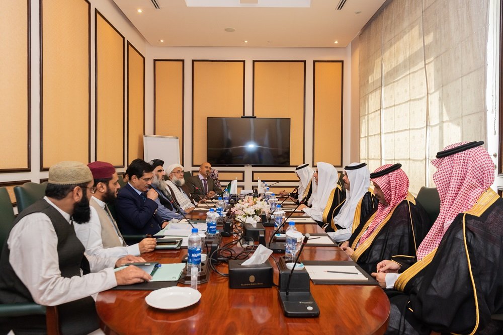 Cheikh Alissa inaugure la campagne d’aide. de la LIM à Islamabad pour le secours du peuple pakistanais