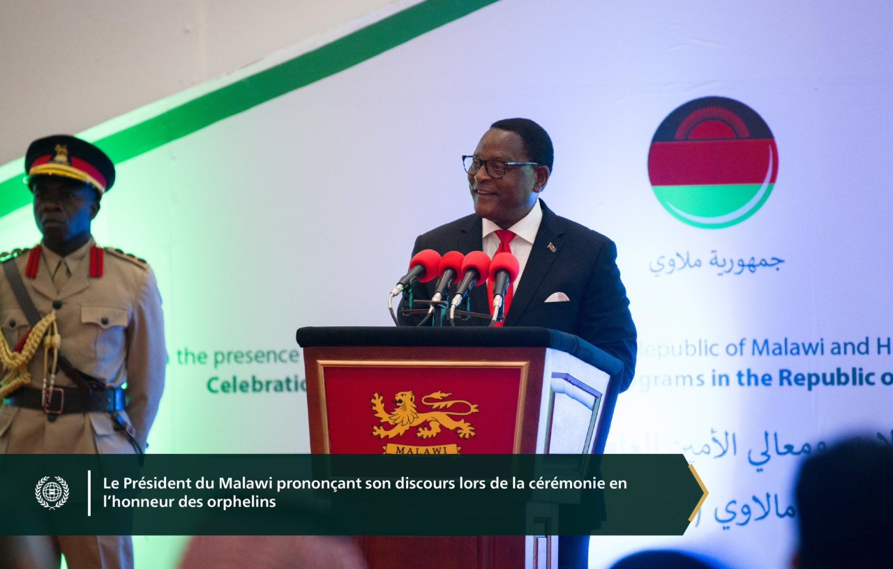 En hommage aux 6000 orphelins pris en charge par la Ligue, la Ligueislamiquemondiale a célébré ses programmes destinés aux orphelins en République du Malawi