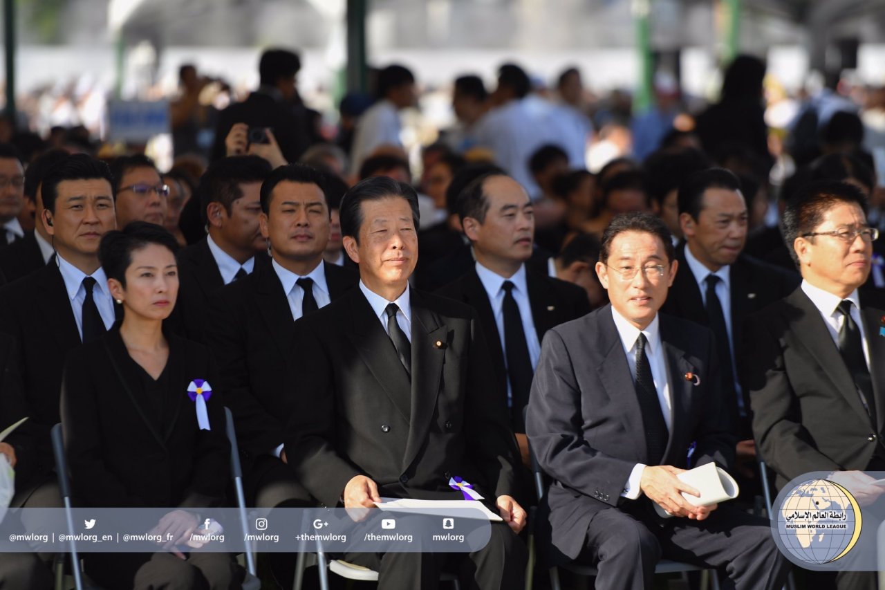 With official invitation SG represents the Islamic seat at Hiroshima atomic bombing Anniversary,amid int'l presence, including west states