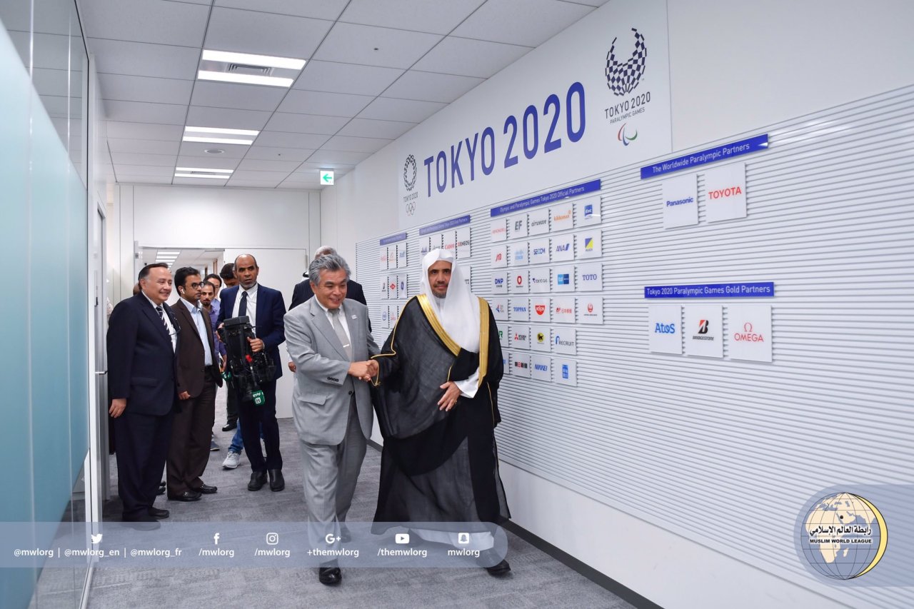 ‏بدعوة من اللجنة الأولمبية اليابانية 2020 ناقش معالي الأمين مع رئيسها وأعضائها ضوابط أطعمة الحضور الإسلامي وطبيعة الثقافة الإسلامية وتنوعها