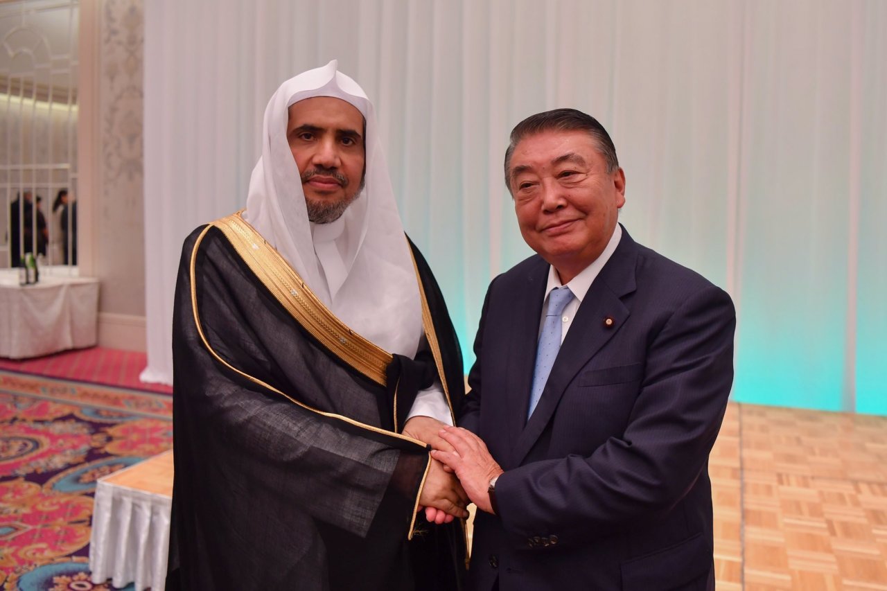 HE MWL SC Dr. Alissa meets HE President of Japanese National Diet