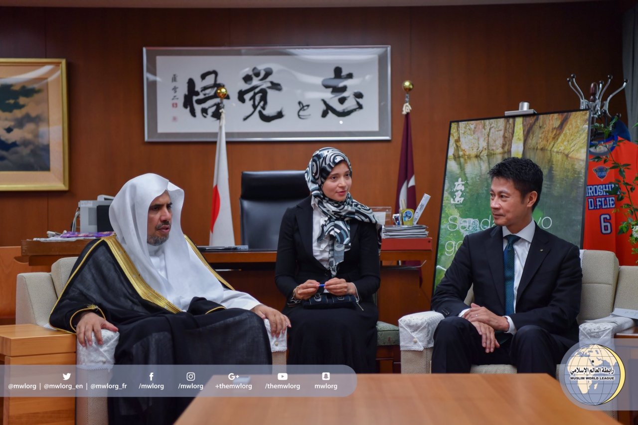 HE MWL SC Dr. Alissa meets HE the Governor of Hiroshima Prefecture