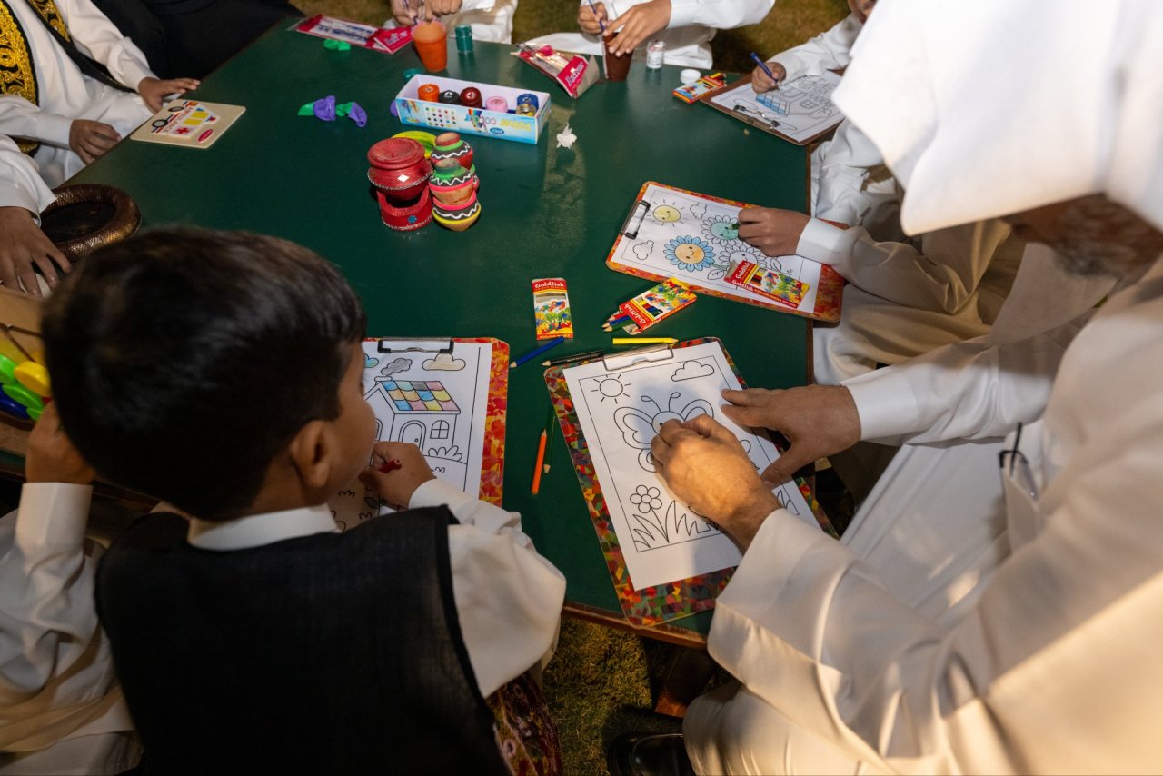 Yang Mulia Sekretaris Jenderal LMD, Ketua Organisasi Ulama Muslim, Syekh Dr. Mohammed Alissa, mengunjungi Panti Asuhan Ali bin Abi Thalib -radhiyallahu 'anhu- di Republik Islam Pakistan, yang berada di bawah naungan Liga Muslim Dunia.