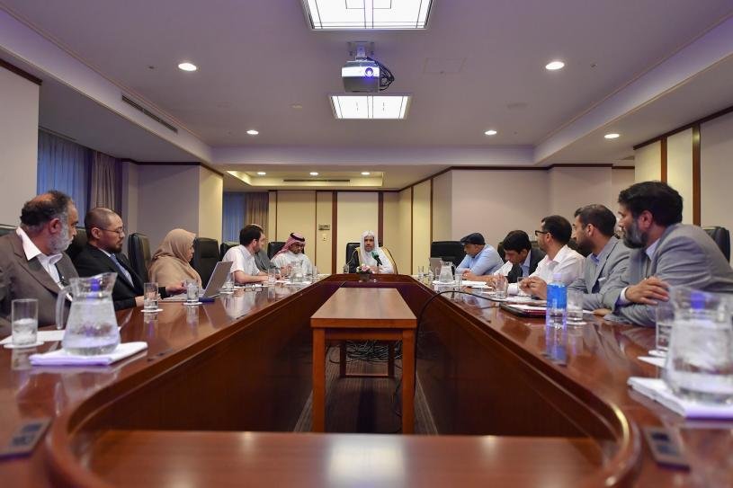 Le SG avec les responsables de la minorité islamique au Japon traitant des relations civilisationelles durables avec toute la société