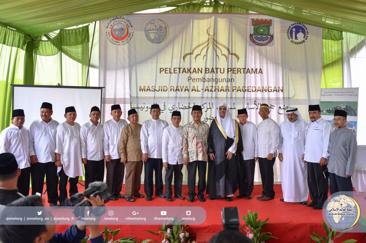 En Indonésie, le SG pose la première pierre d'un Centre Culturel à mission internationale en présence de grandes personnalités