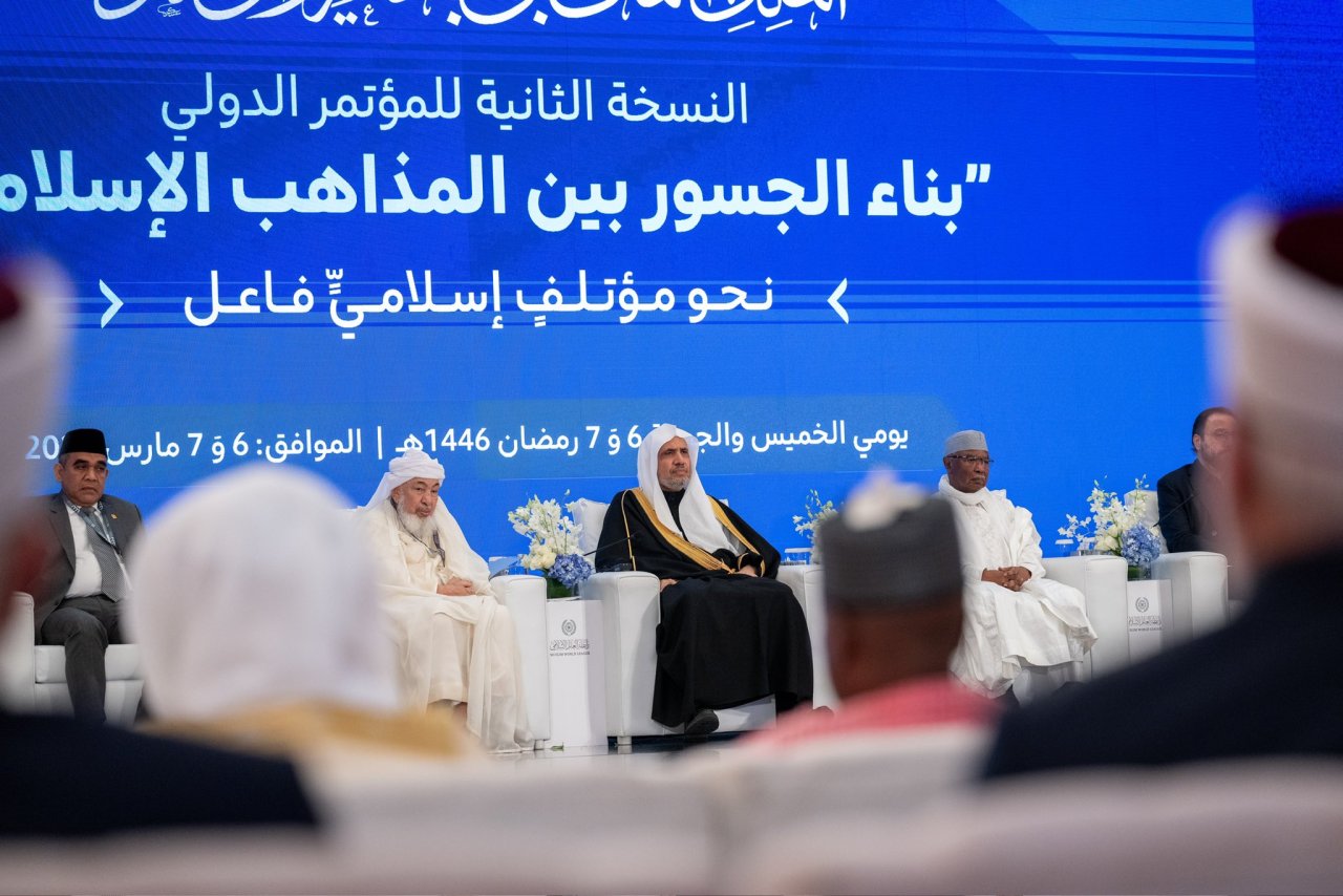 His Excellency Mr. Hissein Brahim Taha, the Secretary General of the Organization of Islamic Cooperation, at the inaugural session of the second edition of the Global Conference: