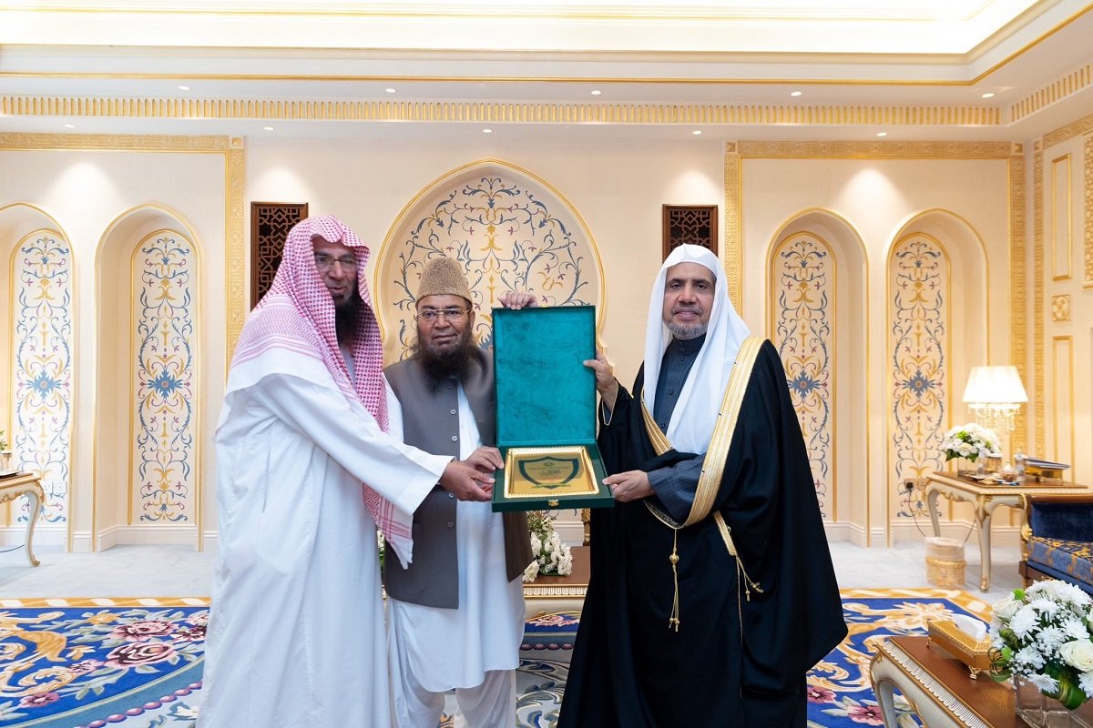 Au siège de la LIM à La Mecque, Mohammad Alissa a rencontré le membre du Sénat, et le Secrétaire général de Jamiat Ahle-e-Hadith au Pakistan, cheikh Hafiz Bakhsh