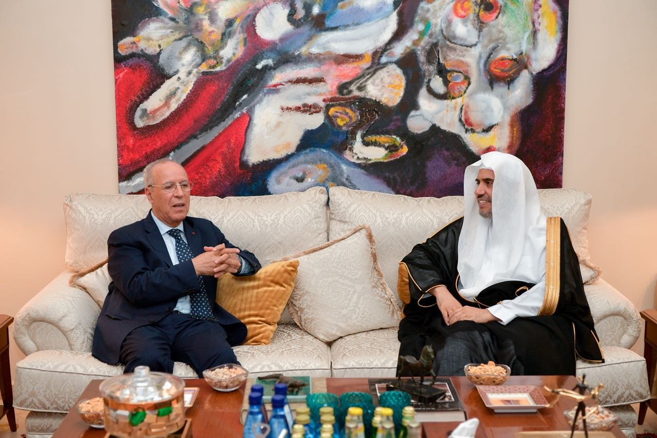 استقبال الوزير أحمد التوفيق للدكتور العيسى