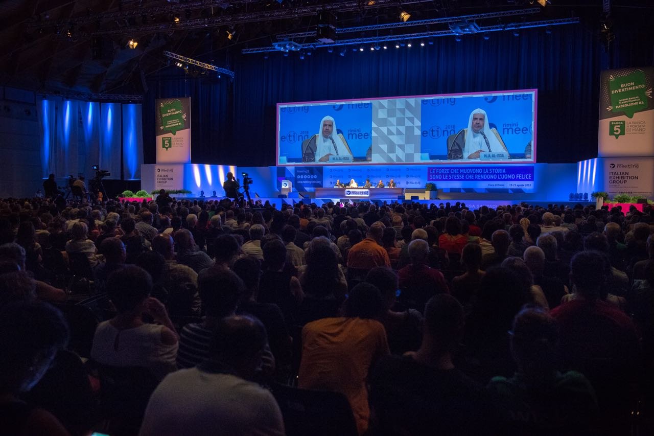 اختيار رابطة العالم الإسلامي للتحدث باسم الحضارة الإسلامية في لقاء &quot;بناء الجسور&quot; بايطاليا.. بحضور أكثر من مليون شخص