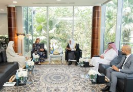 Mohammad Alissa a reçu Mme Petra Menander ambassadrice du Royaume de Suède auprès du Royaume d’Arabie Saoudite