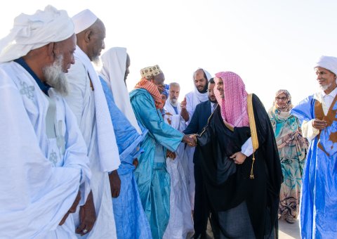 معالي الشيخ د. محمد العيسى ، يصل إلى موريتانيا ليحل ضيفاً رئيساً على مؤتمرها الدولي حول القيم الأخلاقية في السيرة النبوية