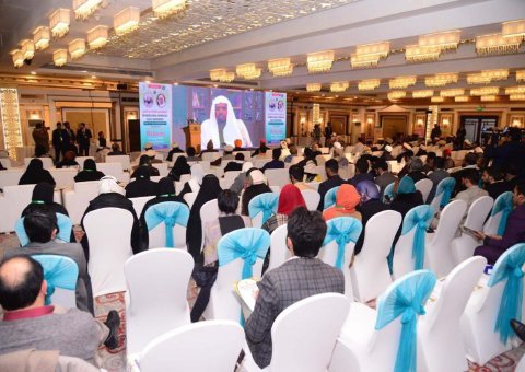 Yang Mulia Sekjen LMD, Ketua Asosiasi Ulama Muslim, Syekh Dr.  Mhmd Alissa , menjadi pembicara utama "melalui panggilan video" pada sesi pembukaan Konferensi Agama Internasional di Islamabad.