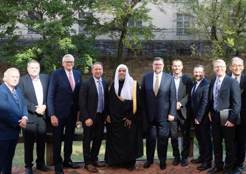 Mohammad Alissa a rencontré à Washington plusieurs dirigeants évangéliques américains pour traiter de sujets communs et étudier le contenu civilisationnel humaniste 