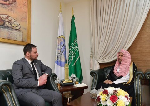 D. Mohammad Alissa reçoit l’Ambassadeur de Nouvelle-Zélande au Royaume d’Arabie Saoudite Mr. Monroe