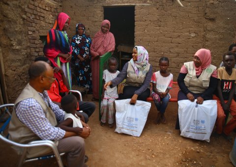 سوڈان میں رابطہ عالم اسلامی کی جانب سے امدادی اور غذائی پروگرام کی پہلی مہم کا آغاز