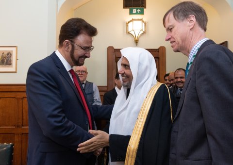 British Parliament & Sir Stephen Timms, the Chairman of the Environment Committee of Parliament hosted a dinner for HE Sheikh Dr.Mohammad Alissa