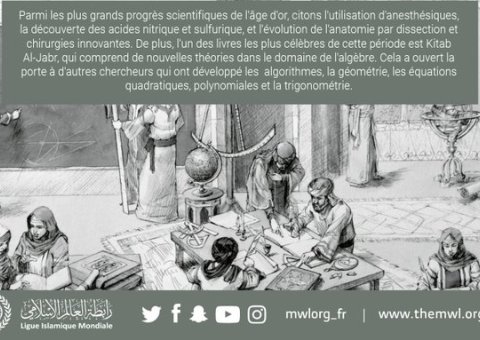 Les musulmans ont contribué à construire notre monde d’aujourd’hui en faisant progresser la science par les découvertes et les innovations issues de l’âge d’or de la science islamique