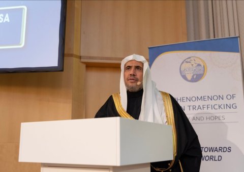 The Muslim World League supports all efforts to combat this heinous crime & encourages urgent international cooperation to End Human Trafficking once and for all