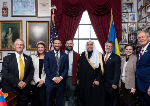 His Excellency Sheikh Dr. Mohammad Al-Issa, Secretary-General of the MWL, met with several members of the Republican Study Committee in Congress, in response to an invitation from Mr. Joe Wilson, the representative for South Carolina
