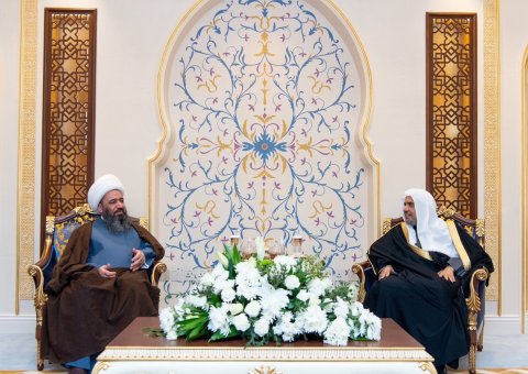 Dr. Al-Issa Meets Iraqi Religious Authority, Sheikh Fadel Al-Budairi