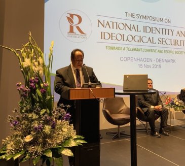 President of the Foundation Dialogue for Peace @Aamirbrobygger joins today's Symposium on National Identity and Ideological Security NIIS2019 MWL in Denmark