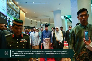 His Excellency Sheikh Dr. Mohammed Al-Issa, delivered the opening address at the Third International Summit of Religious Leaders, held under the patronage and in the presence of His Royal Highness Sultan Nazrin Muizzuddin Shah & the PM, Mr. Anwar Ibrahim