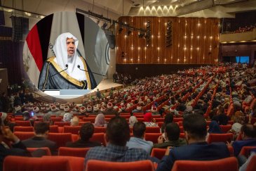 Excellency Sheikh Dr. Mohammed Alissa, Secretary-General of the MWL, delivered a lecture on the East and the West at the Bibliotheca Alexandrina.