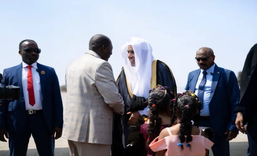 H.E. Sheikh Dr. Mohammed Al-Issa , Secretary-General of the Muslim World League (MWL) and Chairman of the Organization of Muslim Scholars, arrived in the Republic of Sudan.