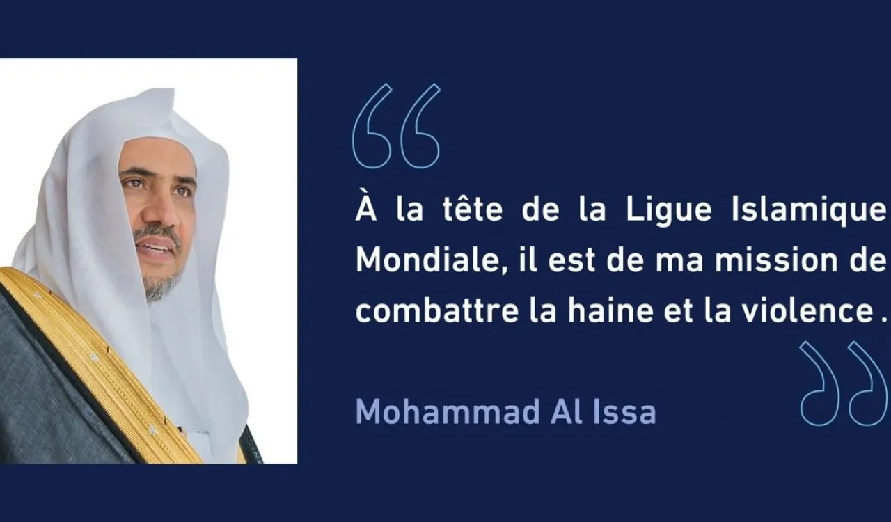 À la tête de la Ligue Islamique Mondiale , la mission de Mohammad Alissa a toujours été de combattre les forces de la haine et de la violence.