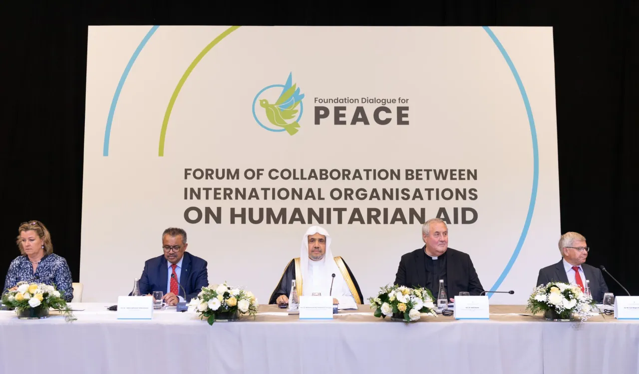 A Genève MohammadAlissa a été l’invité d’honneur du forum «La coopération entre les organisations internationales dans le domaine humanitaire» en présence des plus grands responsables