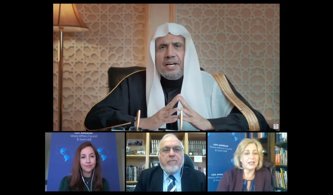 شورای امورجهانی وشورای شهر لوس انجلس،جناب آقای شیخ د.محمد العیسی 
