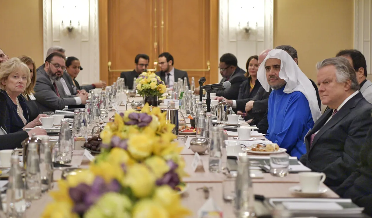 عرب امريكی تعلقات كونسل نے واشنگٹن میں عزت مآب شیخ ڈاکٹر محمد العیسی