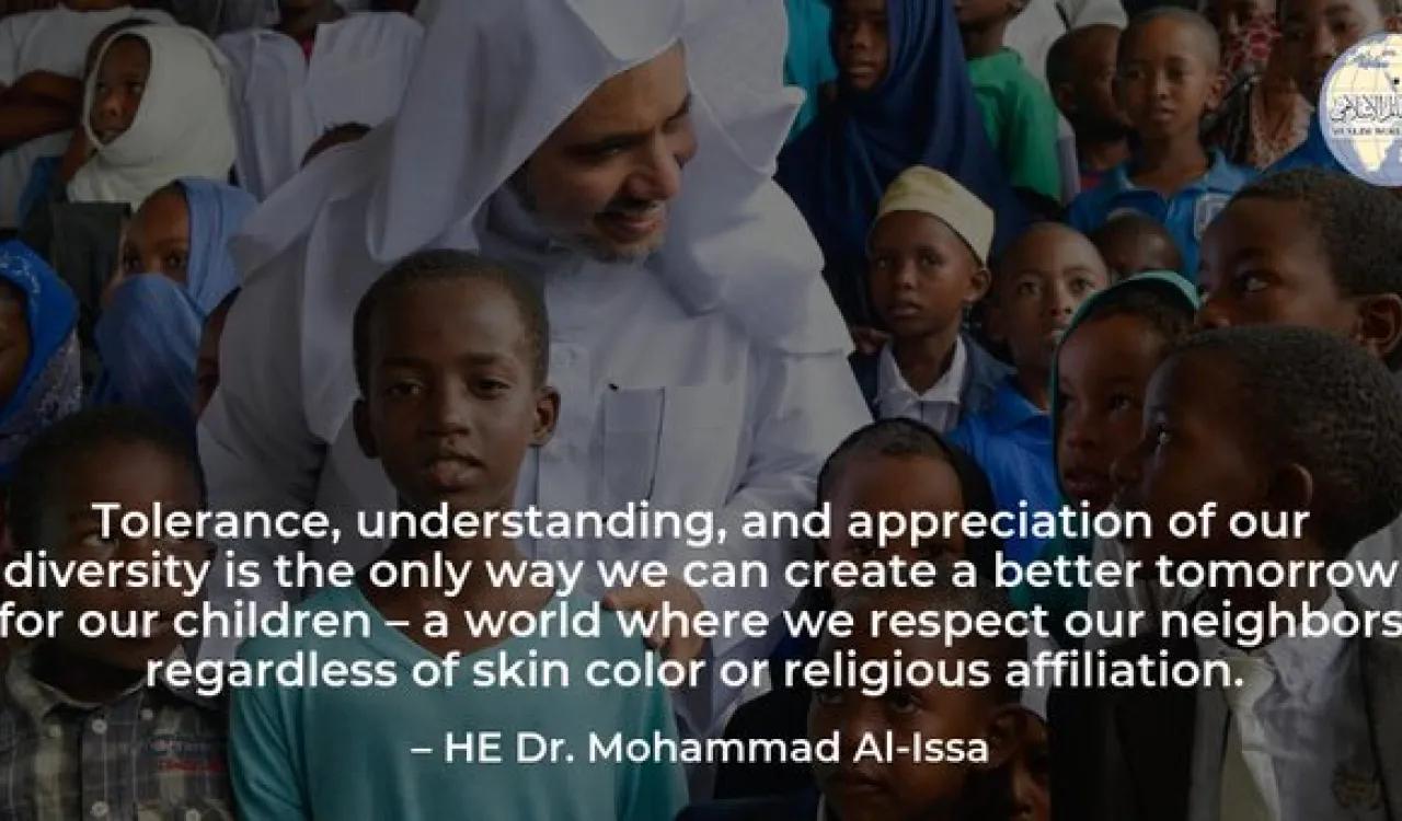 Dignity is reliant on the respect and tolerance we give to others. HE Dr. Mohammed Alissa Human Solidarity Day