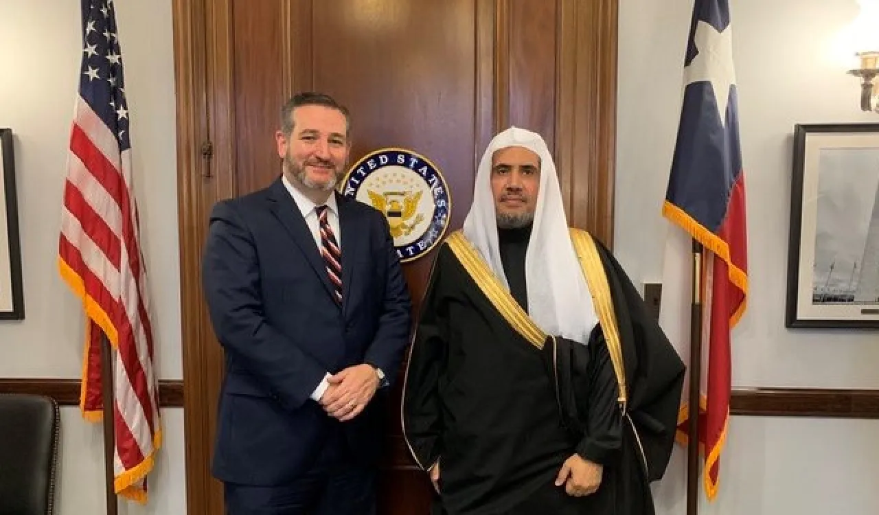 عزت مآب شيخ  ڈاکٹر محمد العیسی نے دار الحکومت واشنگٹن میں امریکی سینٹر ٹیڈ کروز سے ملاقات کی