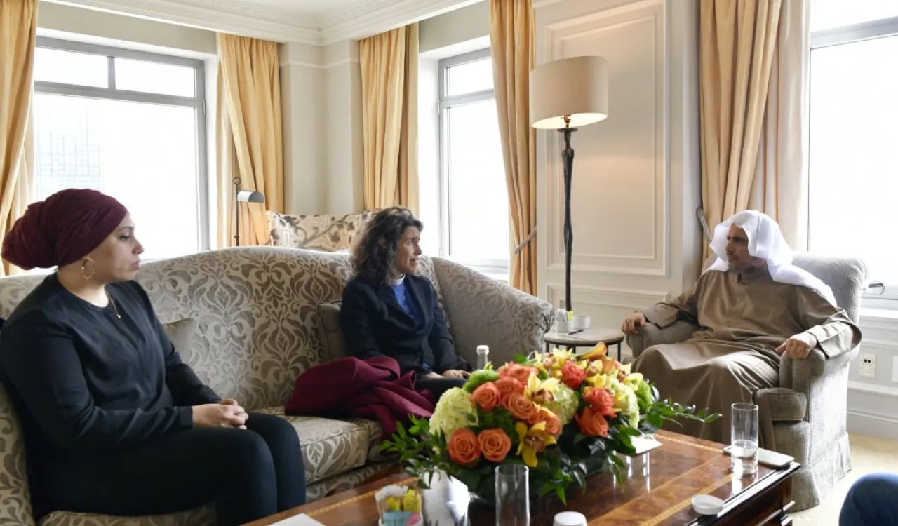 HE Dr. Mohammed Alissa traveled to New York and met with Rev. Dr. Chloe Breyer and Handi Doleh of the Interfaith Center of New York