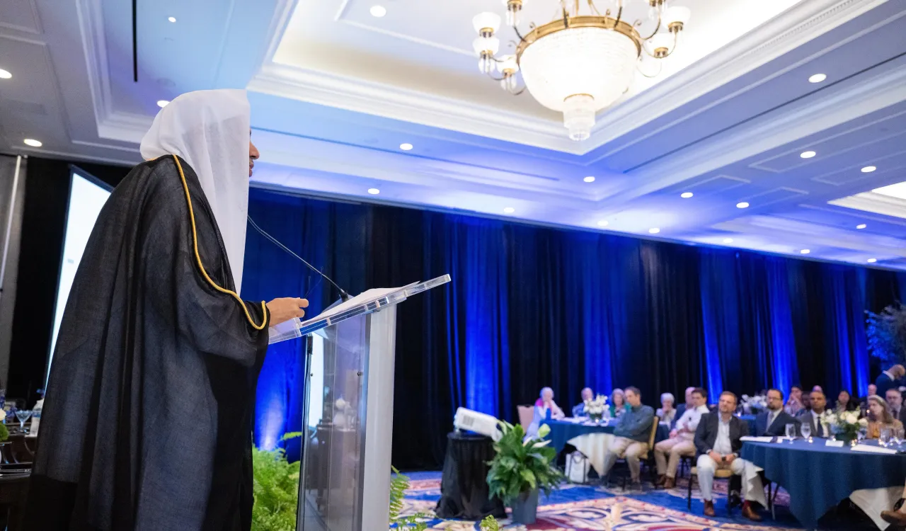 دانشگاه آمریکایی «دوک» میزبان سخنرانی دبیرکل سازمان همبستگی جهان اسلام درباره تمدن اسلامی بود