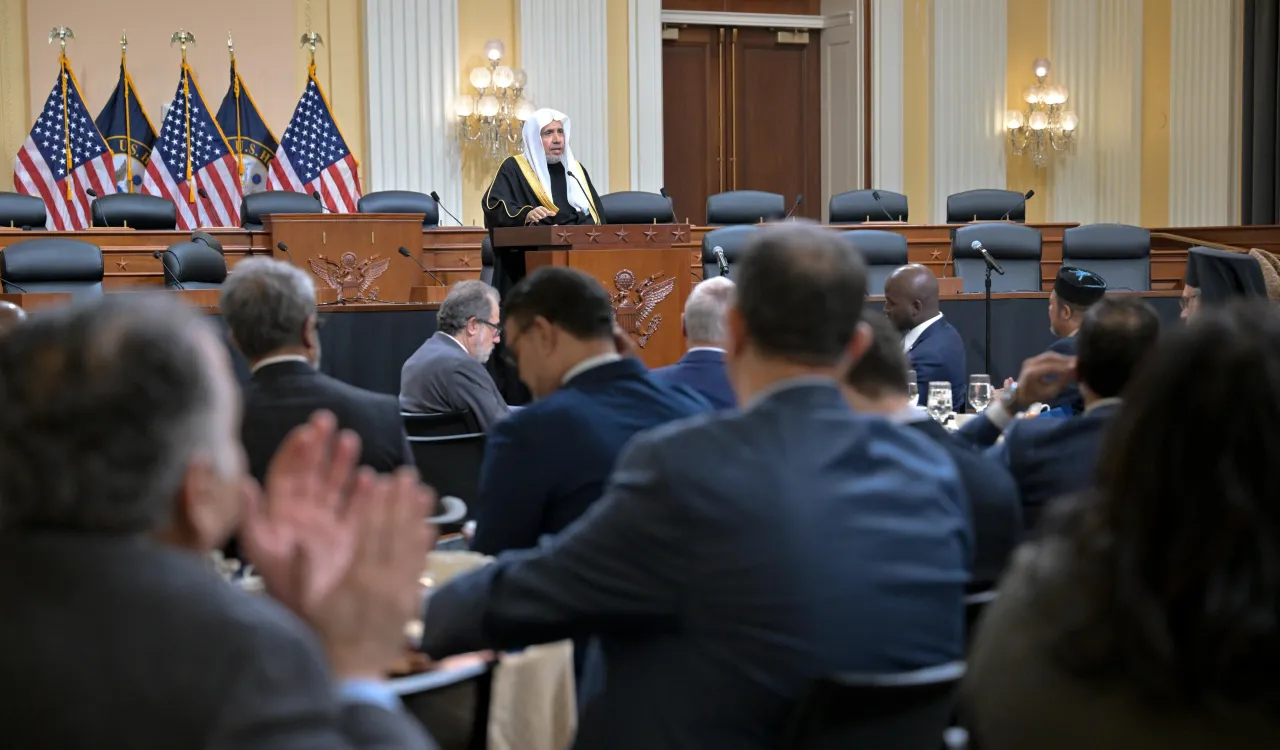 U.S. Congress Honors Secretary-General of the Muslim World League for Efforts in Combating Hate