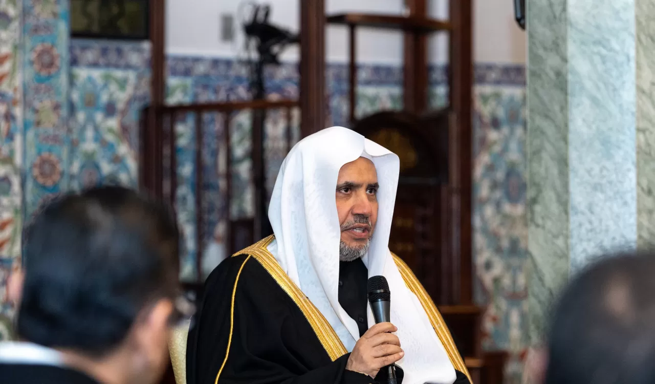 عزت مآب شیخ ڈاکٹر محمد العیسی نے واشنگٹن کے اسلامی مرکز میں شمالی اور جنوبی امریکہ کے اسلامی رہنماؤں کی دستور ساز کونسل کے اجلاس کا افتتاح کیا