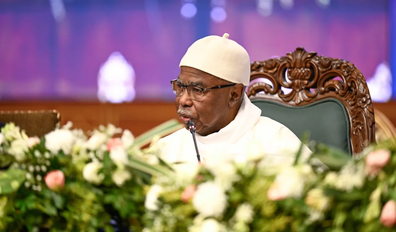  The Secretary General of the Organization of Islamic Cooperation, Mr. Hussein Ibrahim Taha, at the Islamic World League Conference: #GirlsEducation in Muslim Societies, from Pakistan's capital, Islamabad: