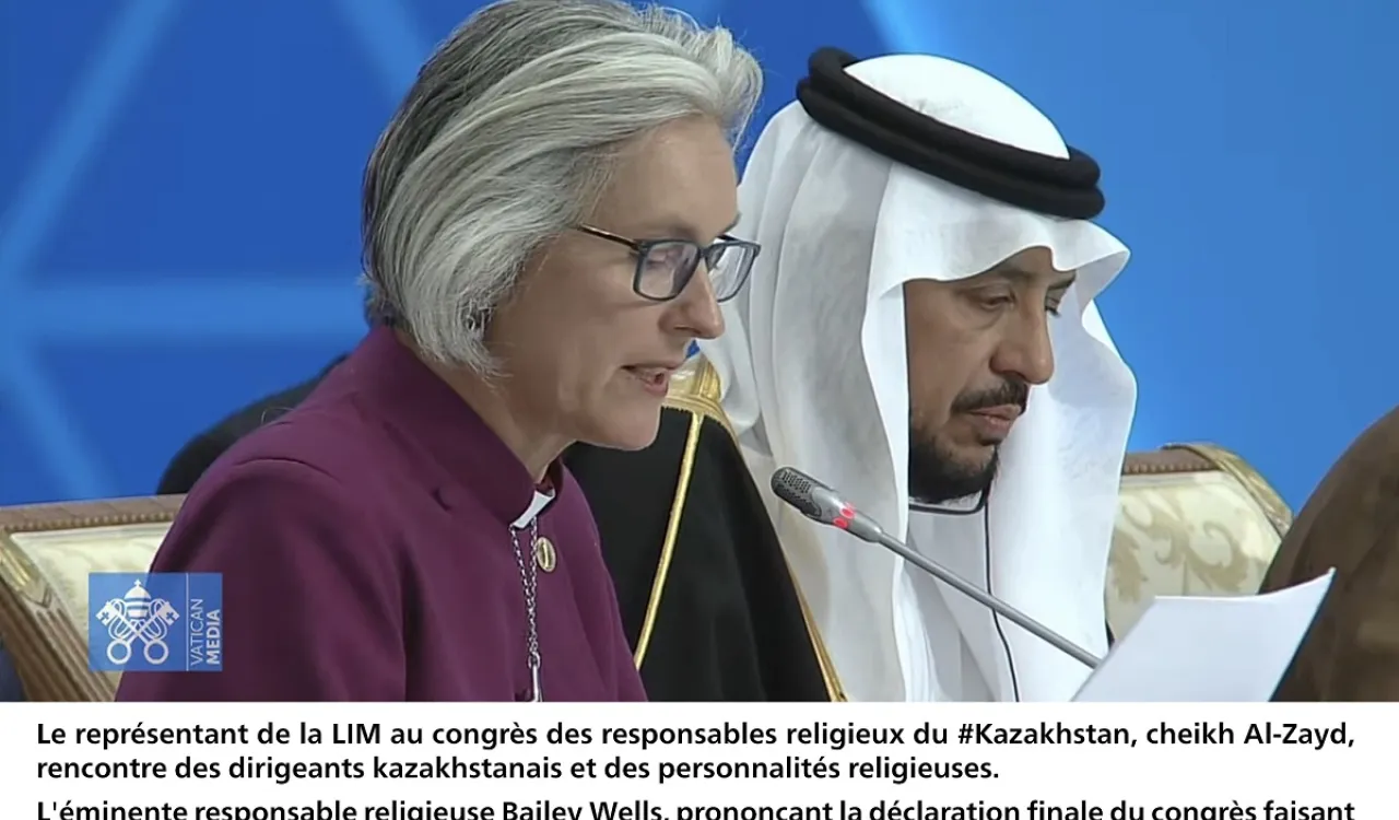 Le représentant de la LIM au congrès des responsables religieux du Kazakhstan, cheikh Al-Zayd, rencontre des dirigeants kazakhstanais et des personnalités religieuses.