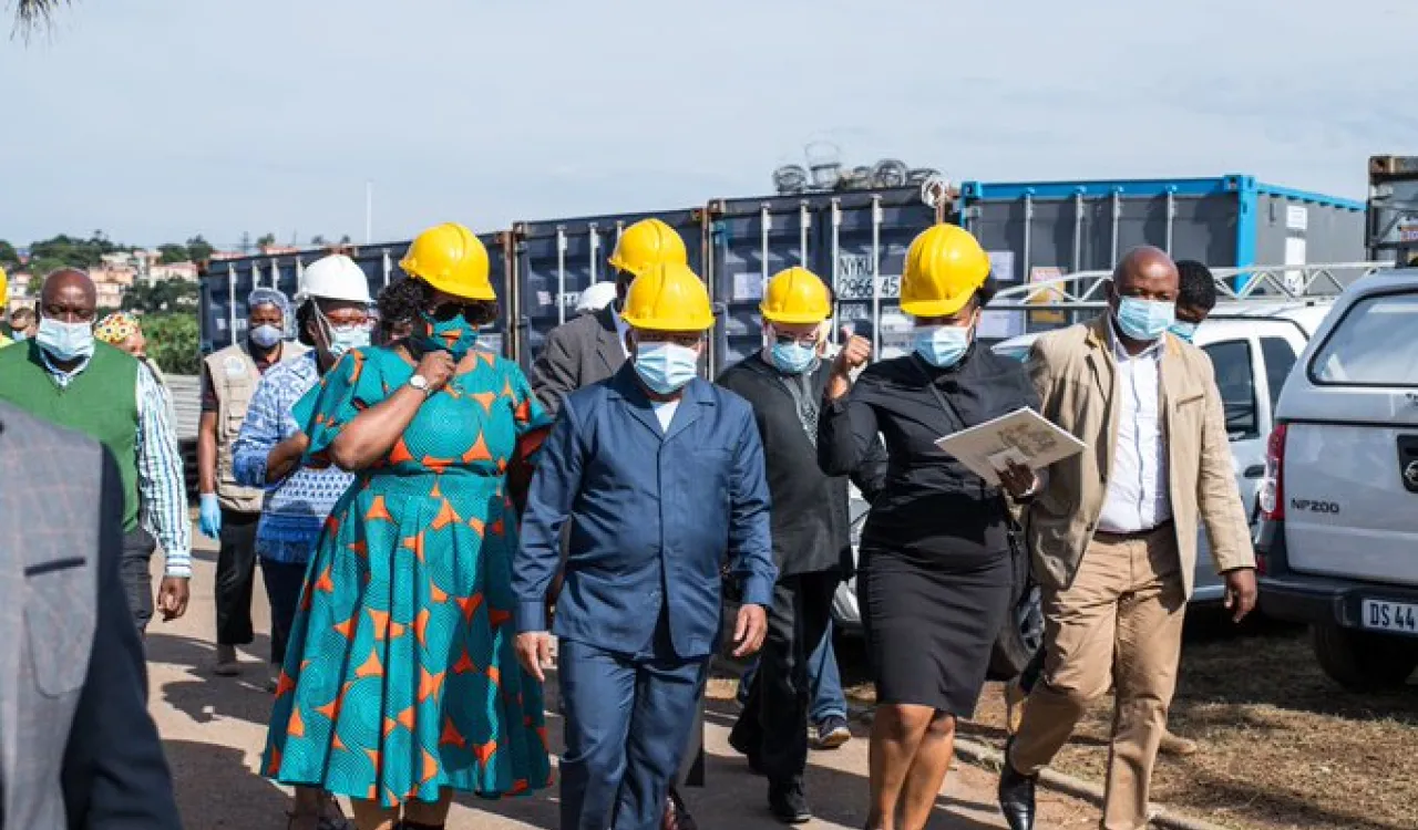 رابطہ عالم اسلامی کی طرف سے  جنوبی افریقہ کی عوام کے ساتھ اظہارِ یکجہتی