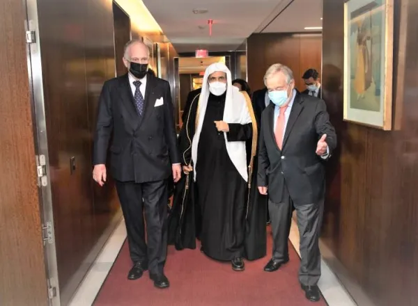 A New-York le Secretaire général des Nations-Unies reçoit Mohammad Alissa afin de traiter d’un certain nombre de sujets concernant les discours de haine.
