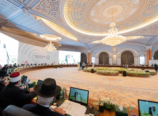 With the participation of senior scholars, Muslim leaders, and major religious figures around the world: