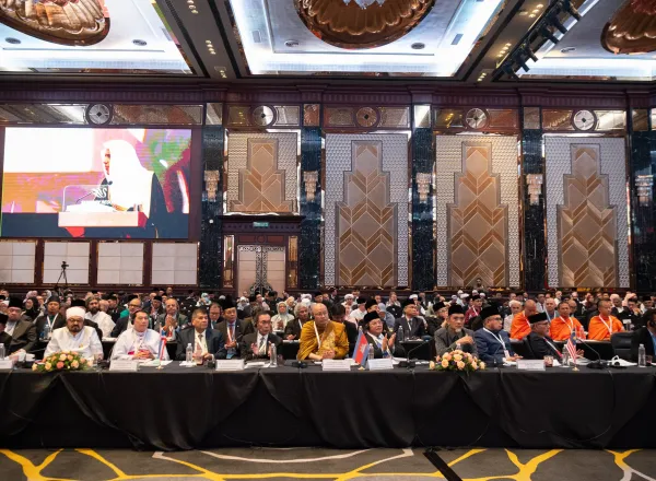 La conferencia internacional de líderes religiosos es considerada como la mayor reunión religiosa de Asia