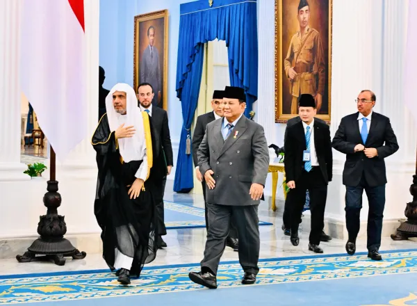 Le président indonésien reçoit le Secrétaire général de la Ligue islamique mondiale