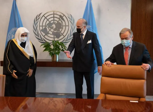 A New-York le Secretaire général des Nations-Unies reçoit Mohammad Alissa afin de traiter d’un certain nombre de sujets concernant les discours de haine.