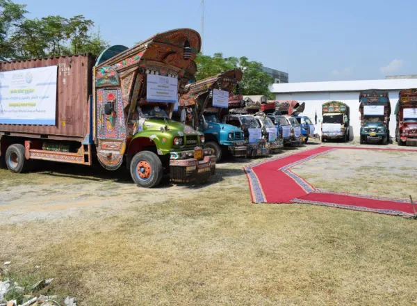"LLa LIM a mené un programme de secours d'urgence pour soutenir les populations touchées par les récentes inondations au Pakistan.