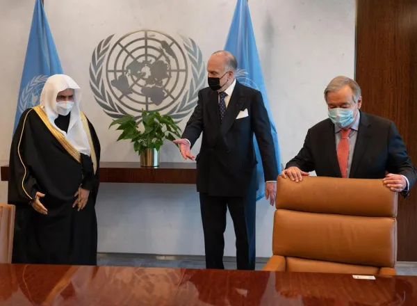 الأمين العام للأمم المتحدة يستقبل معالي الأمين العام لرابطة العالم الإسلامي بمقرّ المنظمة في نيويورك