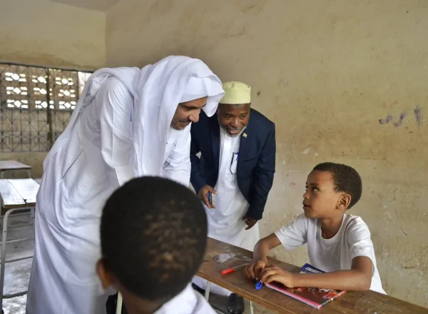 This morning, HE Dr. #Alissa was briefed on the "periodic report" and "evaluation" of the comprehensive care provided globally to the orphans and widows by the MWL; in direct coordination with the governments of each country. The past four months have seen a significant growth.